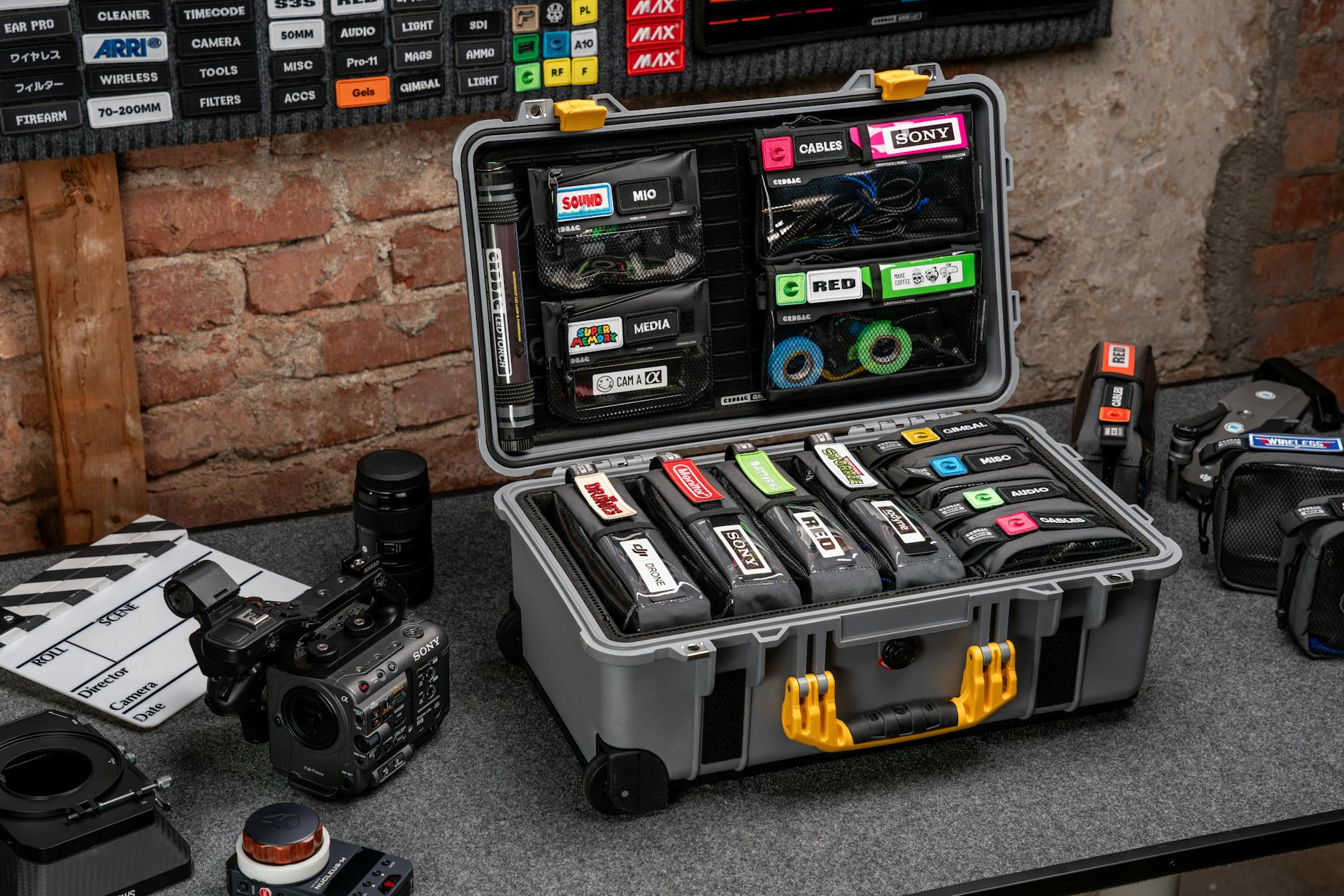 Professional video camera equipment